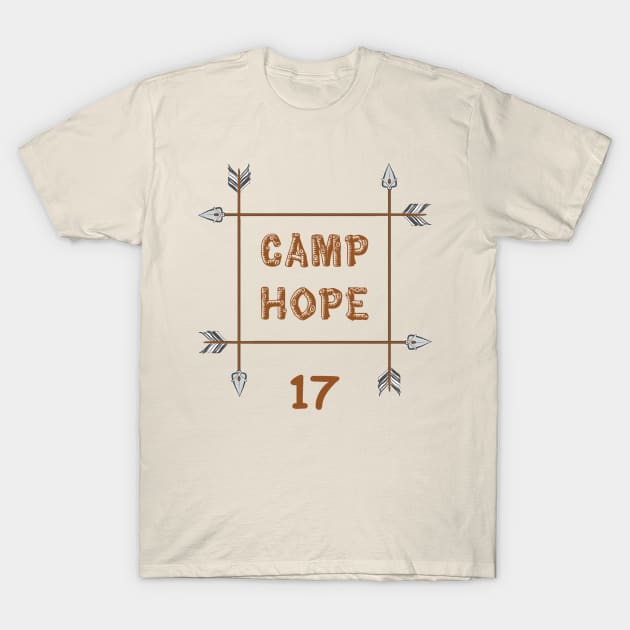 Camp Hope Arrows - 2017 T-Shirt by Tag078